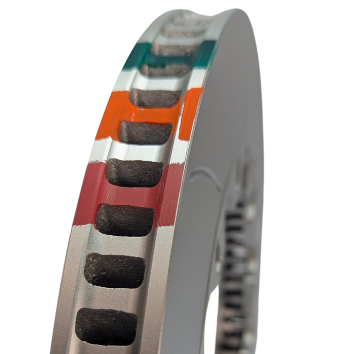 FFD.295.25.175.OAL/R | Forza Flat Discs 295x25mm 72 vane for Subaru Sumitomo 4 Piston Front Calipers (Pair)