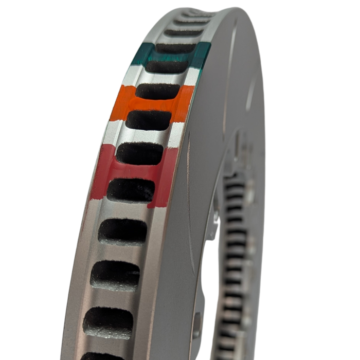 FFD.295.25.175.OAL/R | Forza Flat Discs 295x25mm 72 vane for Subaru Sumitomo 4 Piston Front Calipers (Pair)