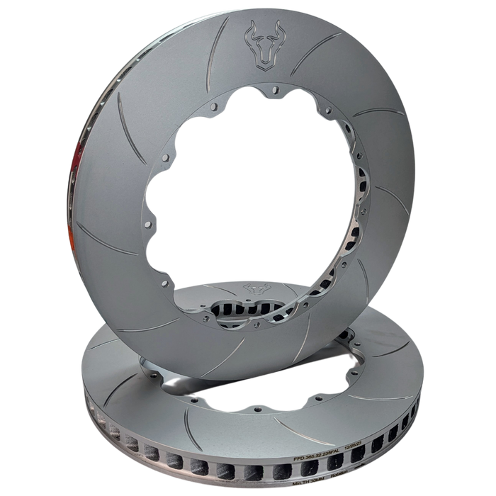 Forza Flat Discs replacement for Alcon DIV2175X534C24L, DIV2175X534C24R (Pair)