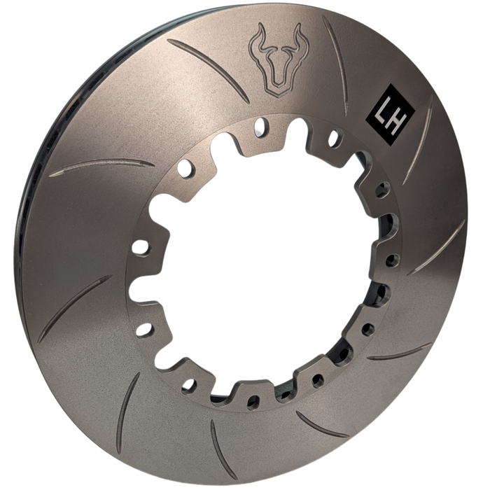 FFD.287.28.168.BAL/R | Forza Slotted Flat Discs 287x28mm 168mm PCD (Pair)