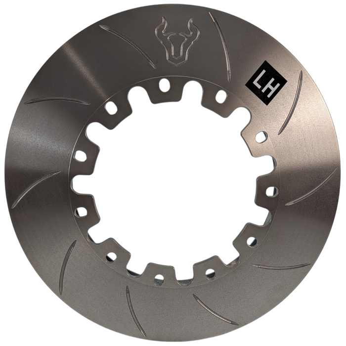 FFD.287.28.168.BAL/R | Forza Slotted Flat Discs 287x28mm 168mm PCD (Pair)