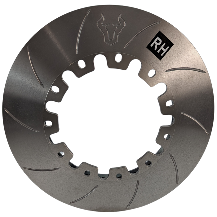 FFD.287.28.168.BAL/R | Forza Slotted Flat Discs 287x28mm 168mm PCD (Pair)