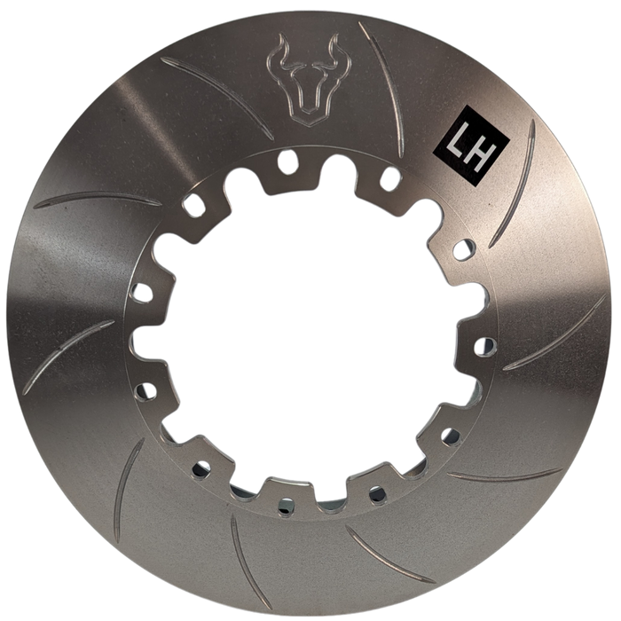 FFD.288.28.167.BAL/R | Forza Slotted Flat Discs 288x28mm 167mm PCD (Pair)