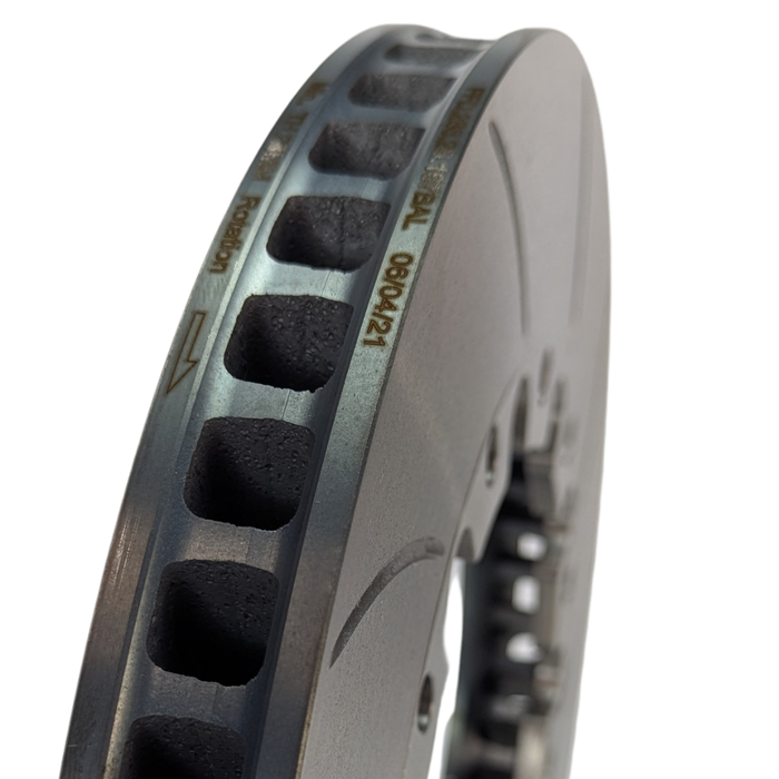 FFD.288.28.167.BAL/R | Forza Slotted Flat Discs 288x28mm 167mm PCD (Pair)