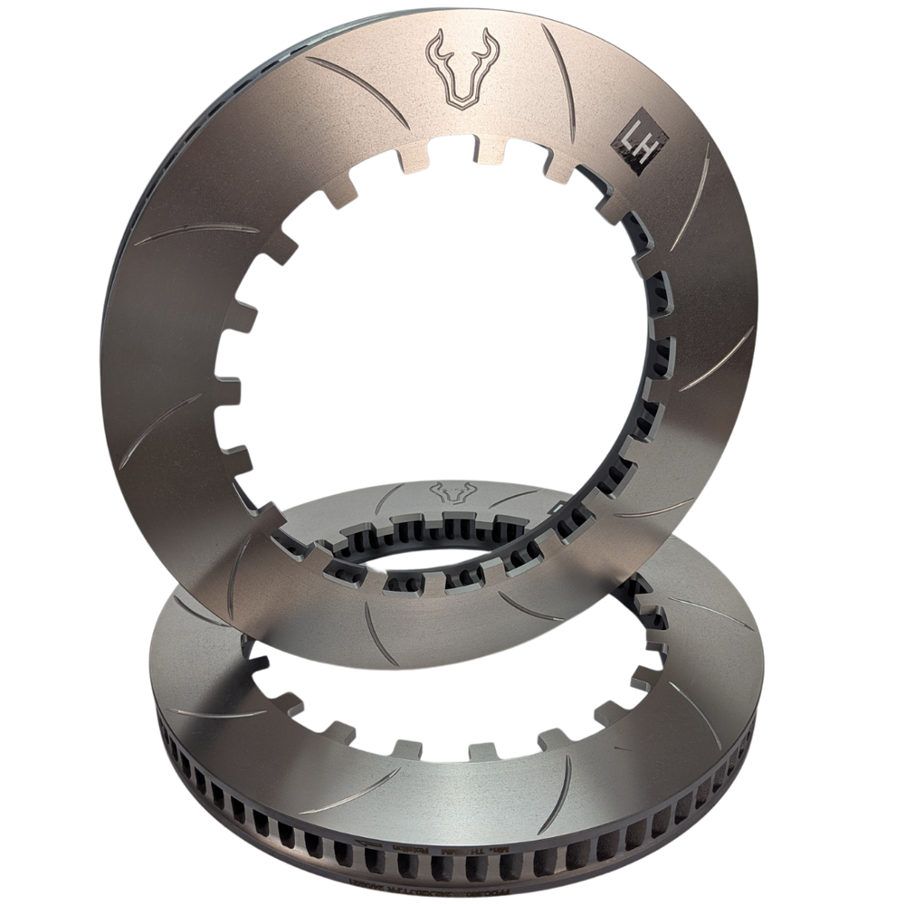 Forza Flat Discs 380x35mm for FK8 Honda Civic Type R TCR Racecar (Pair)