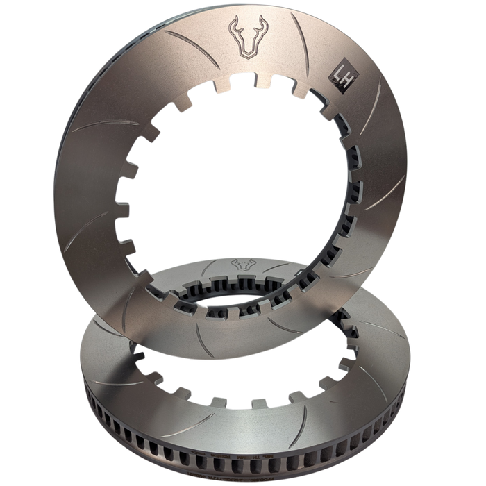 Forza Flat Discs 380x35mm for FK8 Honda Civic Type R TCR Racecar (Pair)