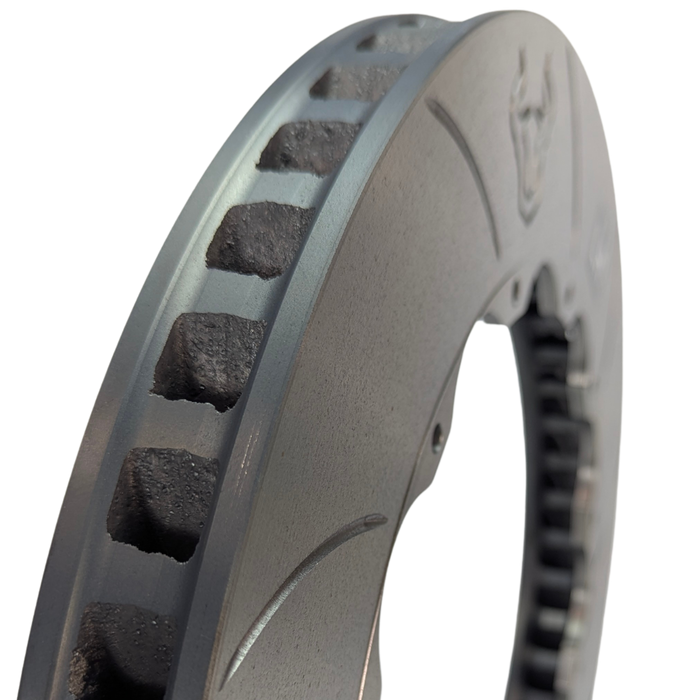 Forza Flat Discs 378x32mm 245mm PCD suit front Ginetta G50 GT4 Racecar (Pair)