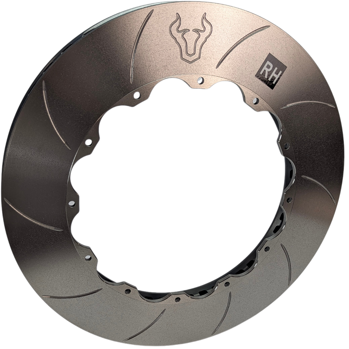 Forza Flat Discs 378x32mm 245mm PCD suit front Ginetta G50 GT4 Racecar (Pair)