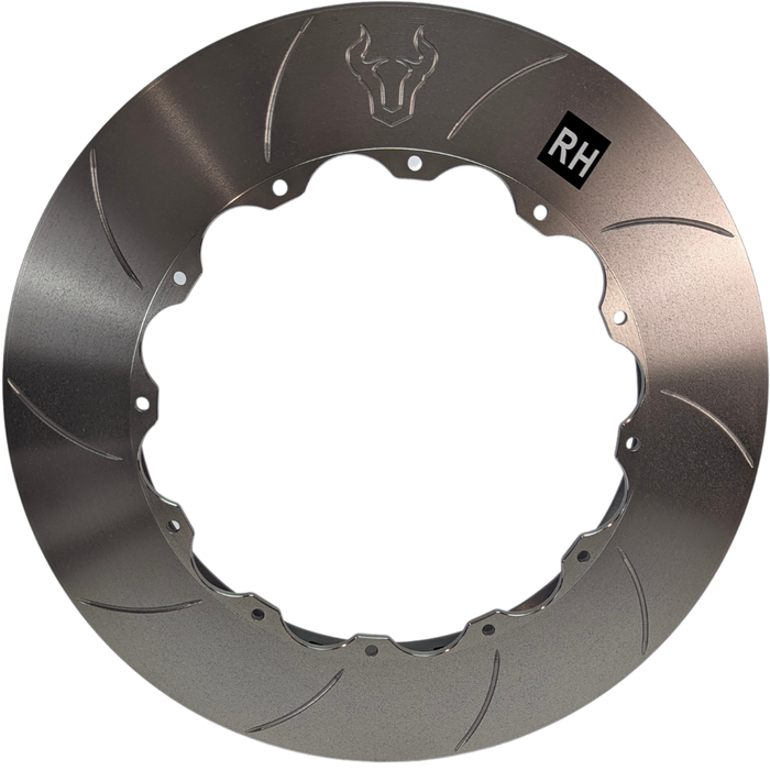 Forza Flat Discs 378x32mm 245mm PCD suit front Ginetta G50 GT4 Racecar (Pair)