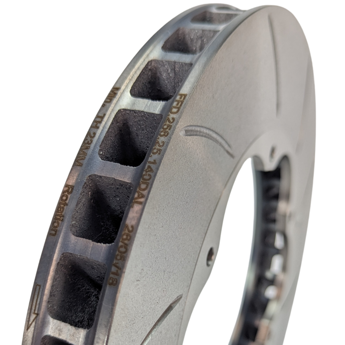 Forza Flat Discs 256x25mm 139.7mm PCD replacement for Alcon DV256/25/47-6/140 (Pair)