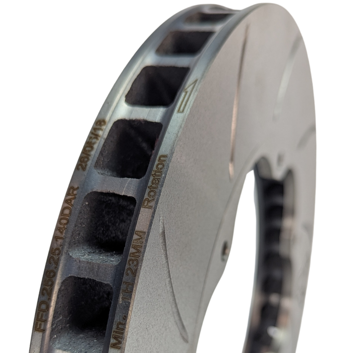 Forza Flat Discs 256x25mm 139.7mm PCD replacement for Alcon DV256/25/47-6/140 (Pair)