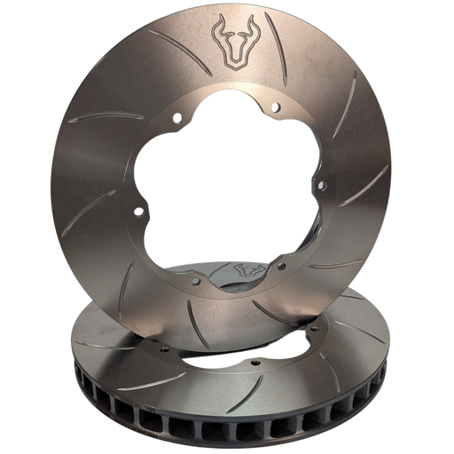 FFD.256.25.140.DAL/R | Forza Flat Disc Slotted 256x25mm 139.7mm PCD (Pair)