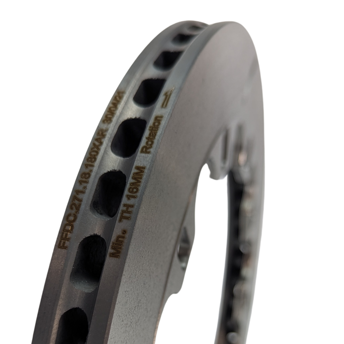 Forza Flat Disc 271x18mm 180mm PCD suit Dallara F308 Front/Rear Myagle M07 with PFC (Pair)