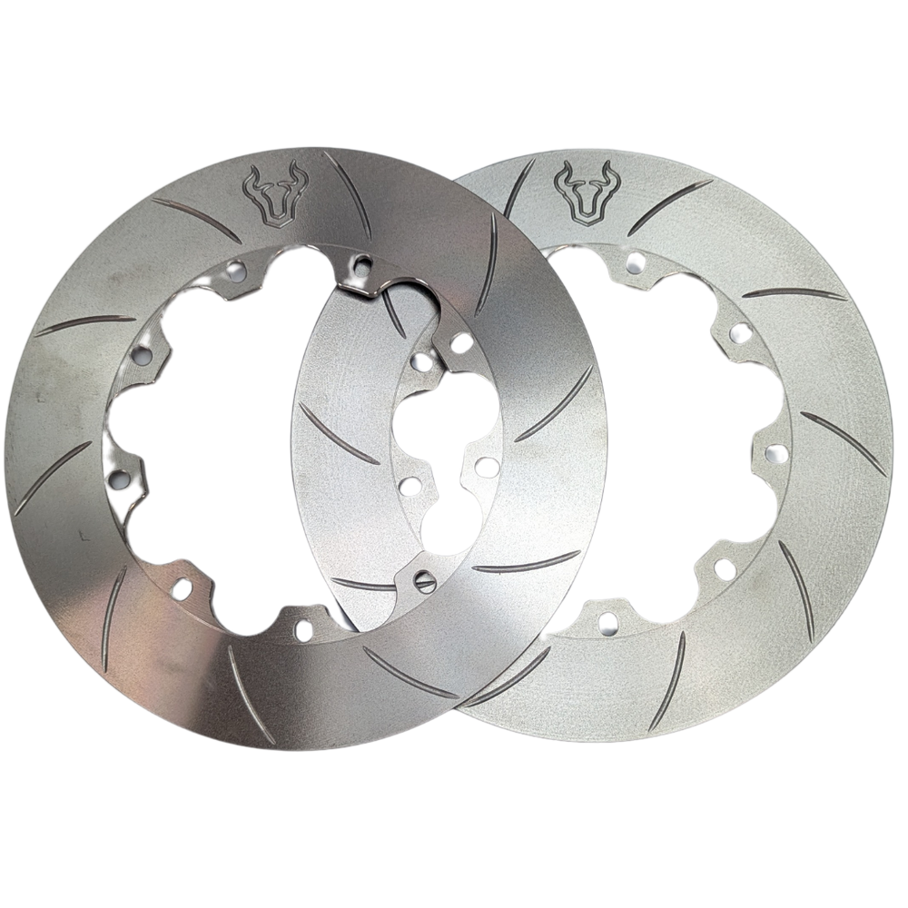 FFD.280.11.173.LAL/R | Forza Solid Flat Slotted Discs 280x11mm 173mm PCD (Pair)