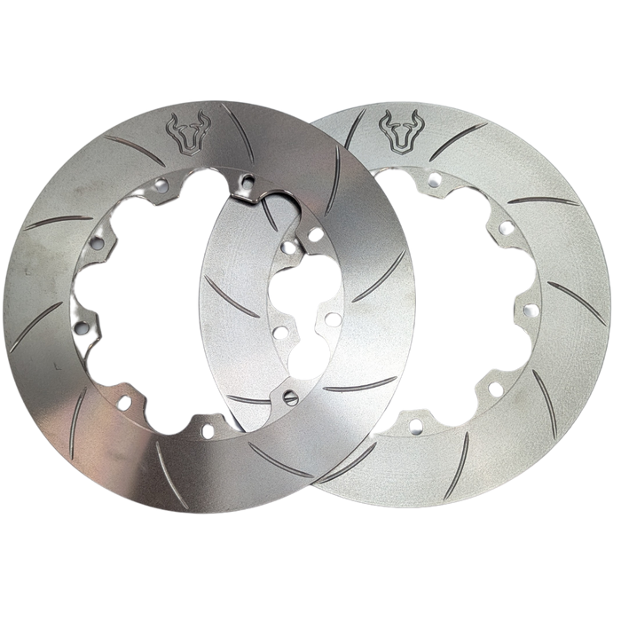 FFD.280.11.173.LAL/R | Forza Solid Flat Slotted Discs 280x11mm 173mm PCD (Pair)