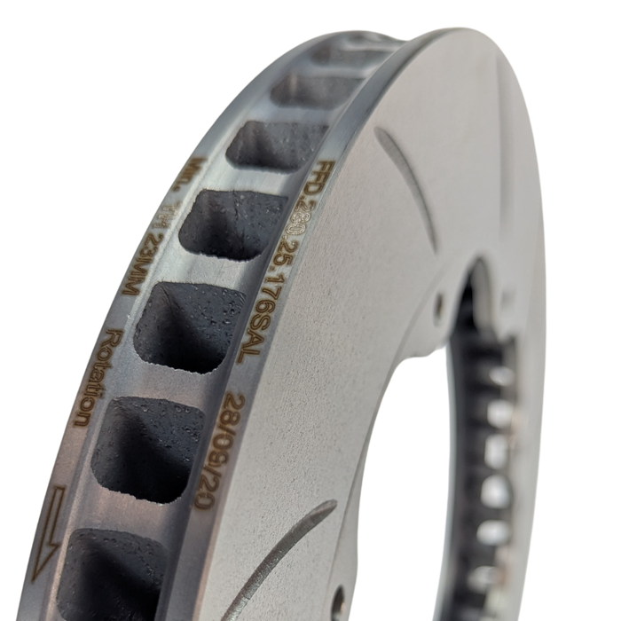 Forza Flat Discs 280.4x25mm 176.8mm PCD replacement for AP Racing CP5000-312/313 (Pair)