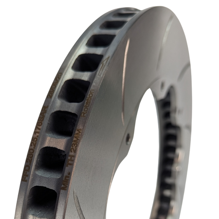 Forza Flat Discs 280.4x25mm 176.8mm PCD replacement for AP Racing CP5000-312/313 (Pair)