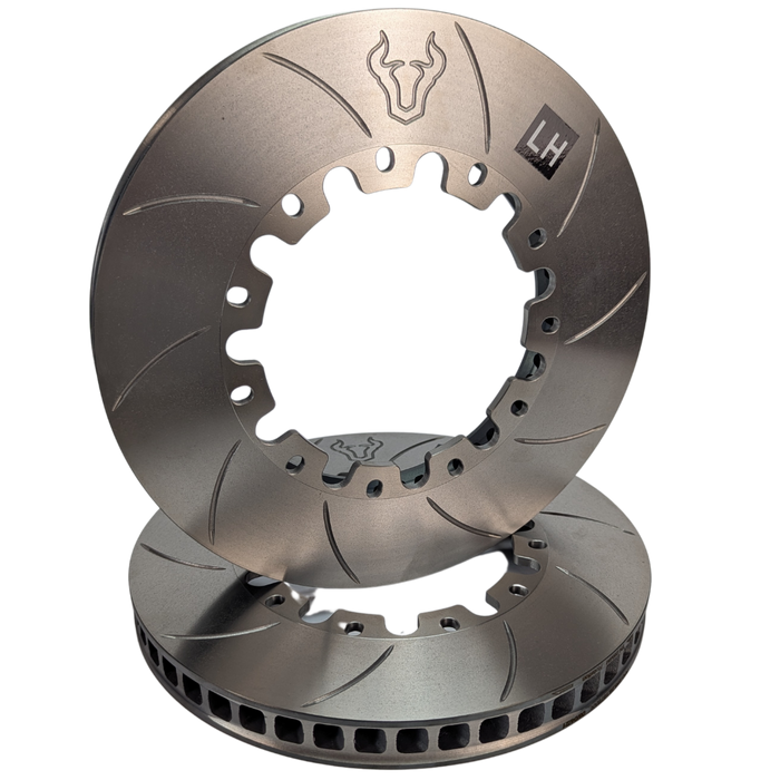 FFD.288.28.167.BAL/R | Forza Slotted Flat Discs 288x28mm 167mm PCD (Pair)