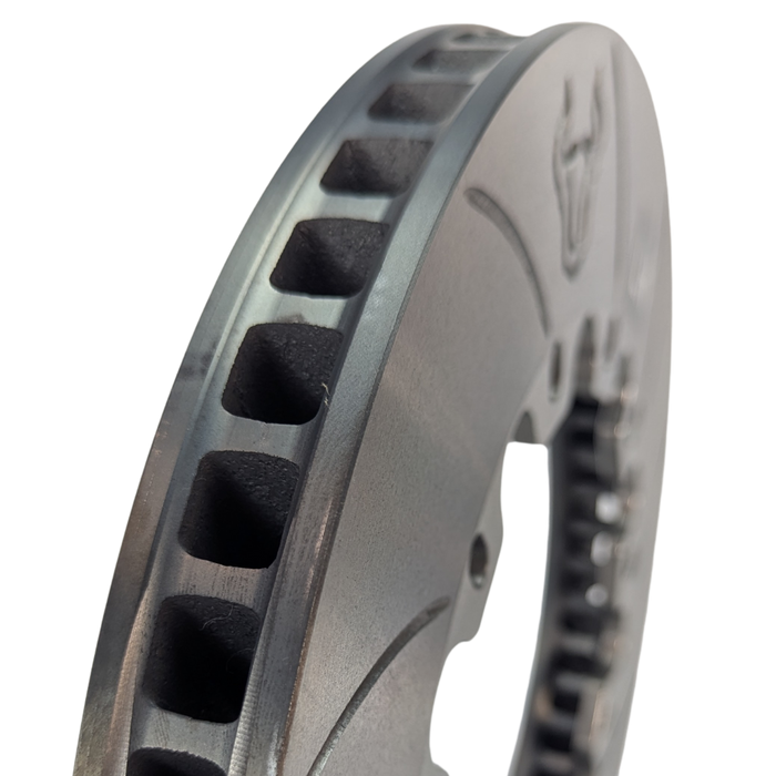 FFD.295.28.174.BAL/R | Forza Slotted Flat Discs 295x28mm 174mm PCD (Pair)