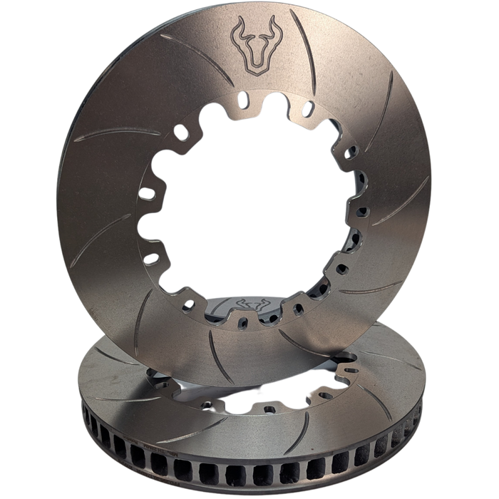 FFD.295.30.174.BAL/R | Forza Slotted Flat Discs 295x30mm 174mm PCD (Pair)