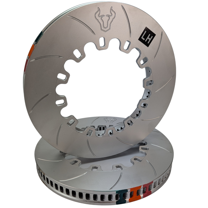 FFD.300.28.177.IAL/R | Forza Slotted Flat Discs 300x28mm 177.8mm PCD (Pair)