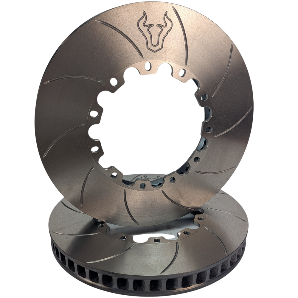 FFD.300.32.163.BAL/R | Forza Slotted Flat Discs 300x32mm 163mm PCD (Pair)