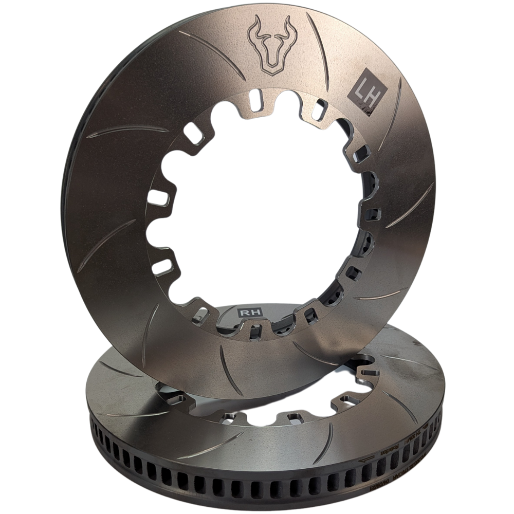 FFD.300.32.179.OAL/R | Forza Slotted Flat Discs 300x32mm 179mm PCD (Pair)