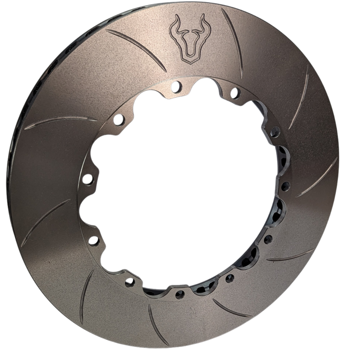 FFD.320.30.196.JAL/R | Forza Slotted Flat Discs 320x30mm 196mm PCD (Pair)