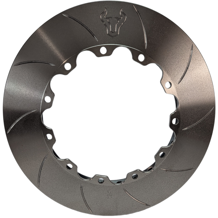 FFD.320.30.196.JAL/R | Forza Slotted Flat Discs 320x30mm 196mm PCD (Pair)