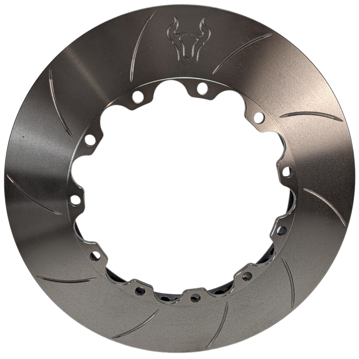 FFD.320.30.196.JAL/R | Forza Slotted Flat Discs 320x30mm 196mm PCD (Pair)