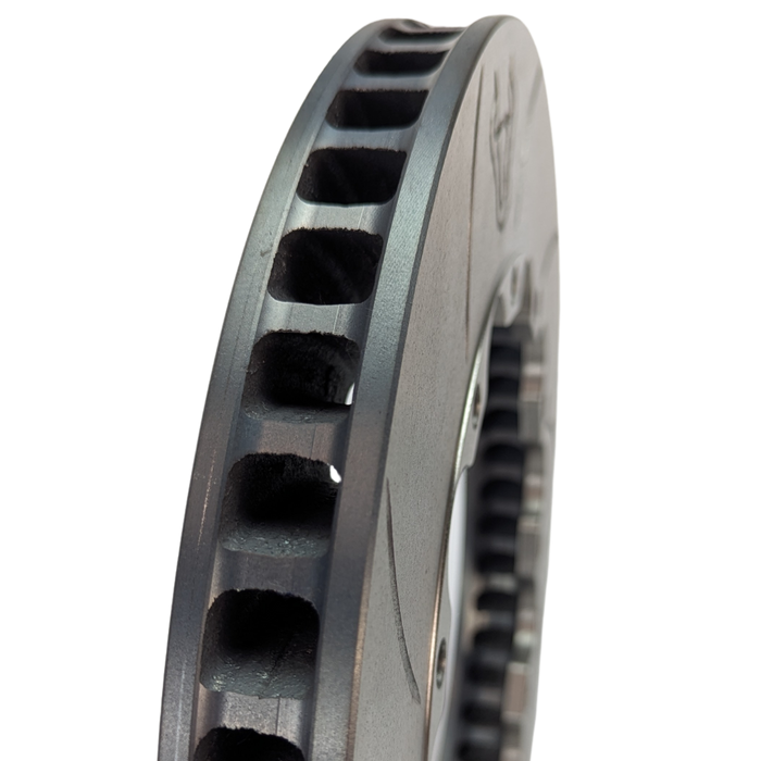 FFD.320.30.196.JAL/R | Forza Slotted Flat Discs 320x30mm 196mm PCD (Pair)