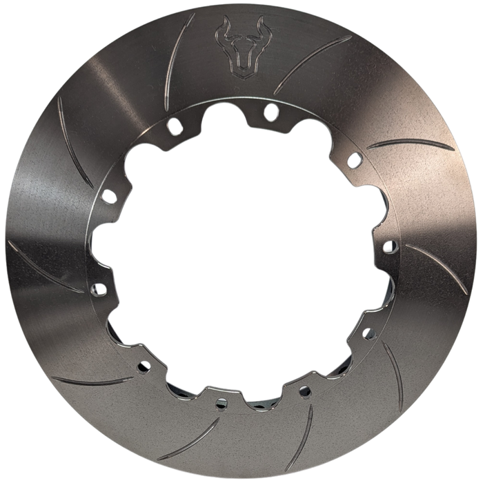 FFD.328.28.206.HAL/R | Forza Slotted Flat Discs 328x28mm 206mm PCD (Pair)