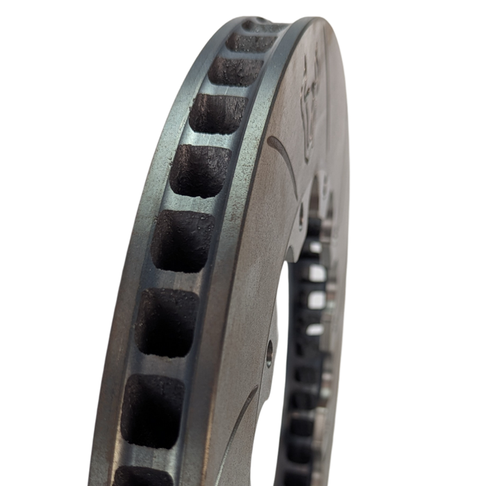 FFD.330.28.209.BAL/R | Forza Slotted Flat Discs 330x28mm 209mm PCD (Pair)