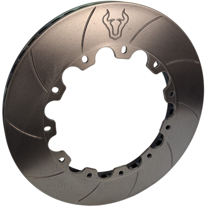 FFD.330.28.209.BAL/R | Forza Slotted Flat Discs 330x28mm 209mm PCD (Pair)