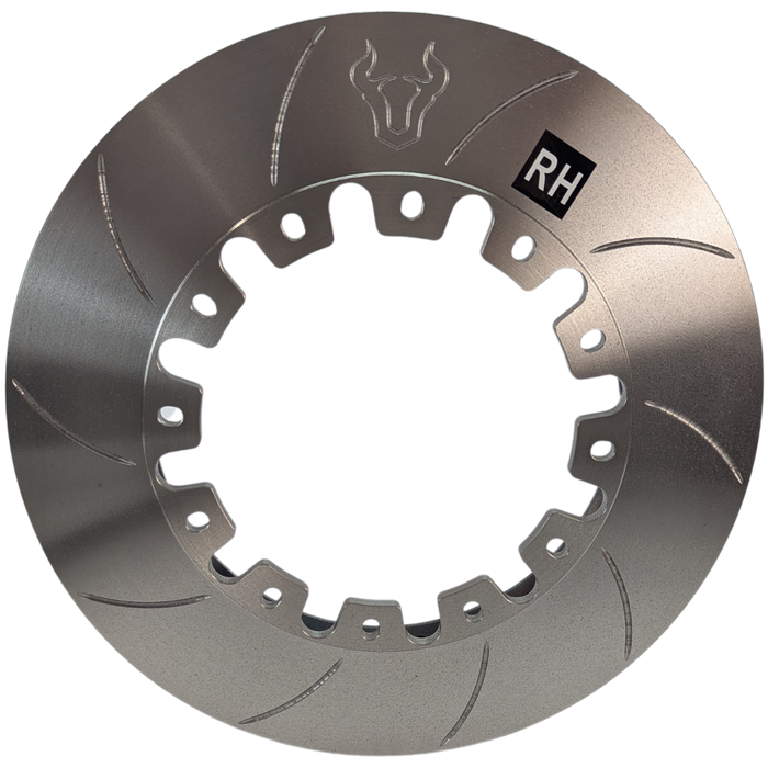 Forza Slotted Flat Discs 330x32mm 190.5mm PCD suit K Sport Big Brake Kits (Pair)