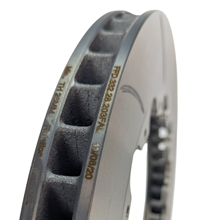 Forza Flat Discs 332x28mm 203.2mm PCD replacement for DBA52935.1, DBA52935.1S (Pair)