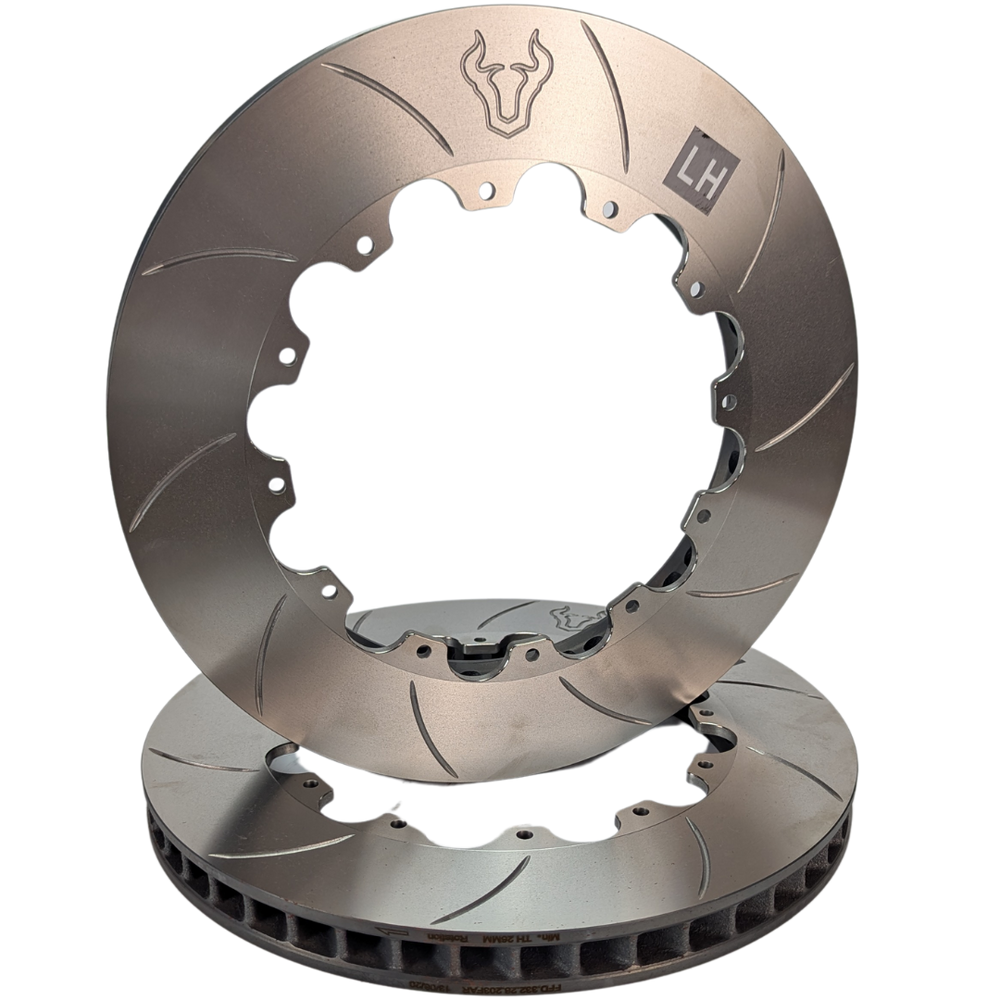 Forza Flat Discs 332x28mm 203.2mm PCD replacement for DBA52935.1, DBA52935.1S (Pair)