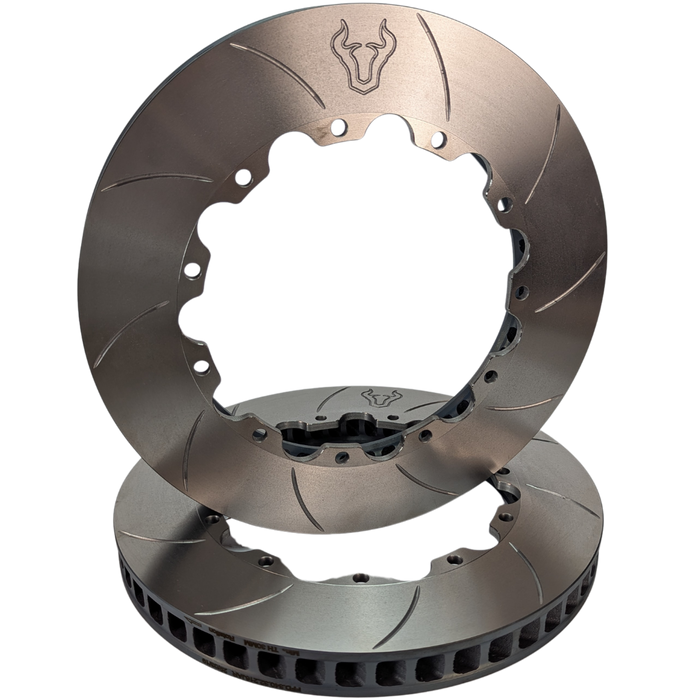 FFD.340.32.216.JAL/R | Forza Slotted Flat Discs 340x32mm 216mm PCD (Pair)