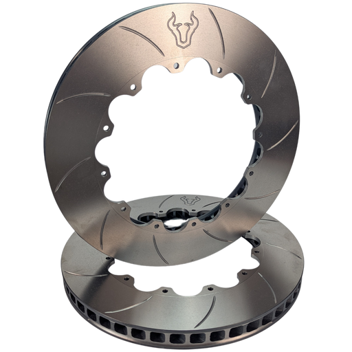 Forza Flat Discs 343x28mm 215.9mm PCD replacement for Alcon R36A03-23F7D CAR36 (Pair)