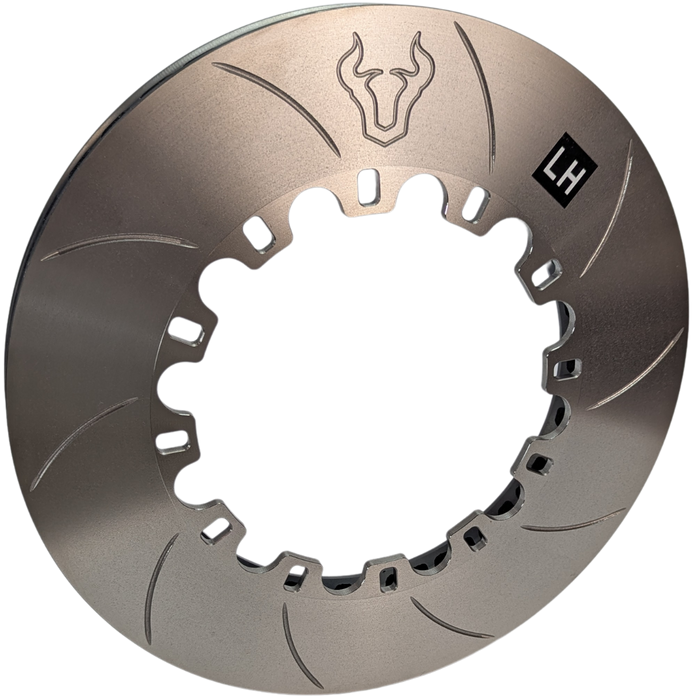 Forza Flat Discs 350x28mm replacement suit rear Porsche 997 GT3 Cup Car (Pair)