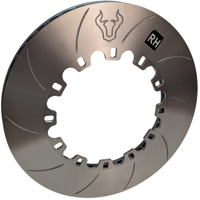 Forza Flat Discs 350x28mm replacement suit rear Porsche 997 GT3 Cup Car (Pair)