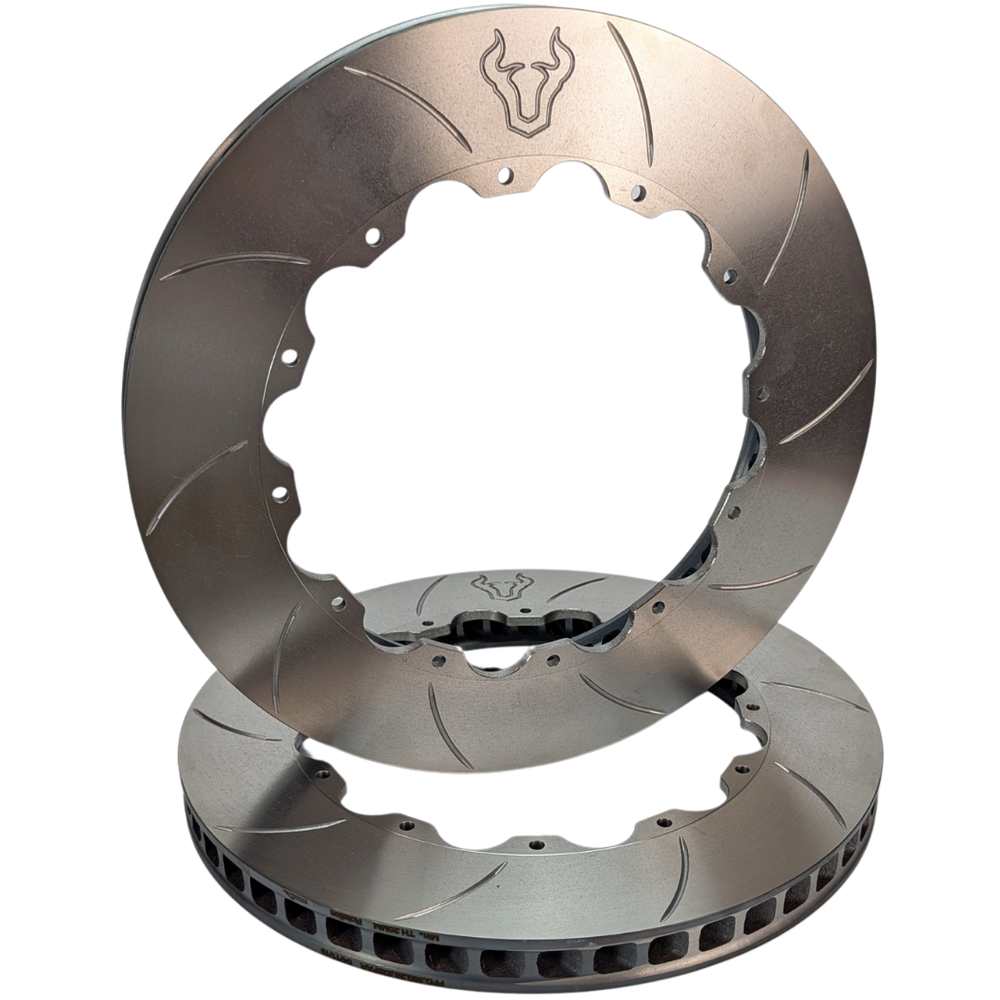 Forza Flat Discs 350x28mm 228.6mm PCD replacement for Alcon R98B04-08F7E CAR98 (Pair)