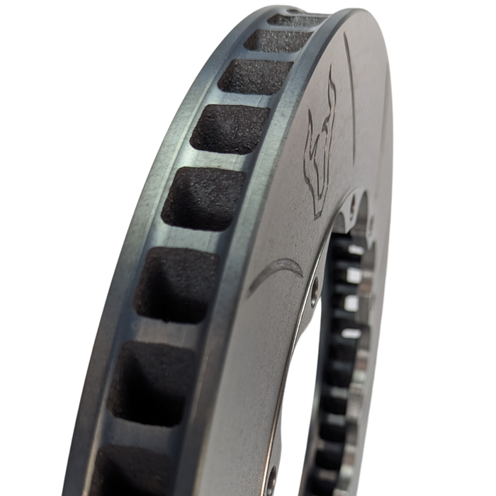 FFD.355.30.219.JAL/R | Forza Slotted Flat Discs 355x30mm 219mm PCD (Pair)