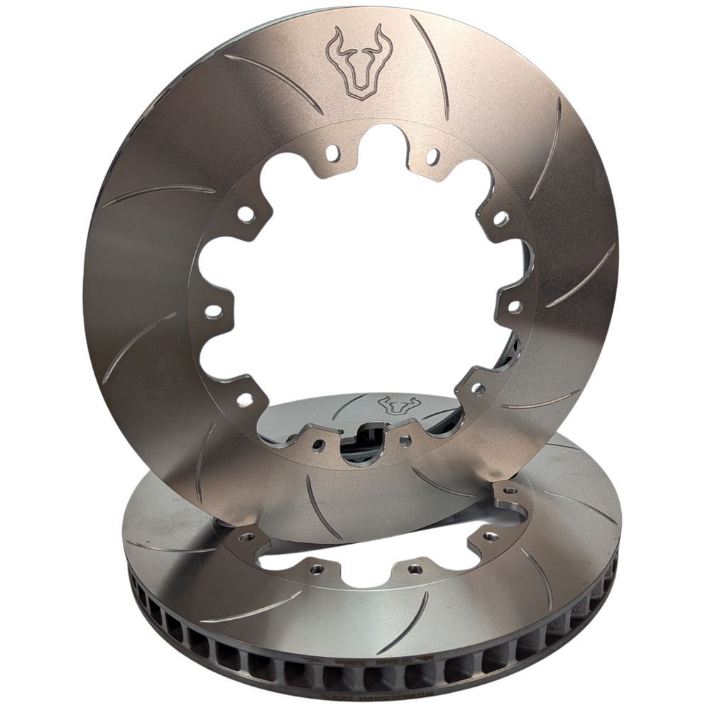 Forza Flat Discs 355x32mm 203.2mm PCD replacement for PBR M Series - check PCD! (Pair)