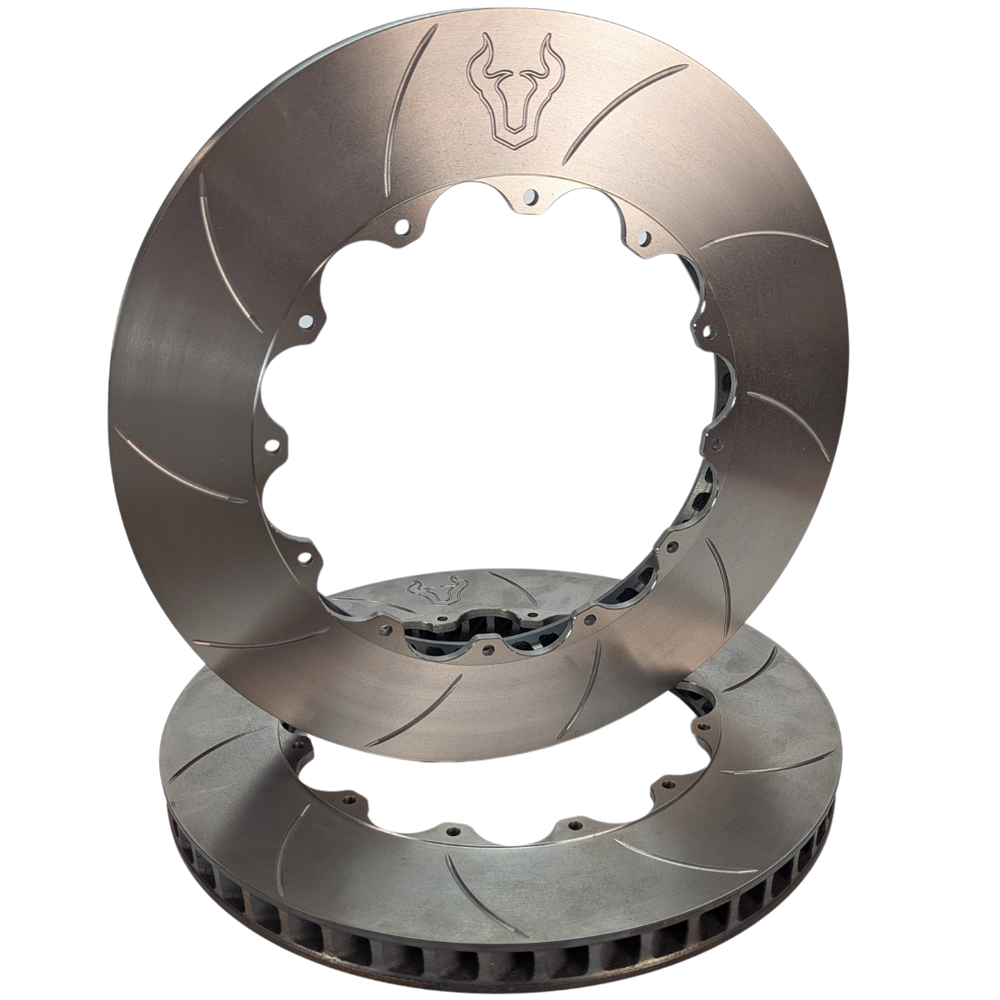 FFD.356.28.218.FAL/R | Forza Slotted Flat Discs 356x28mm 218mm PCD (Pair)