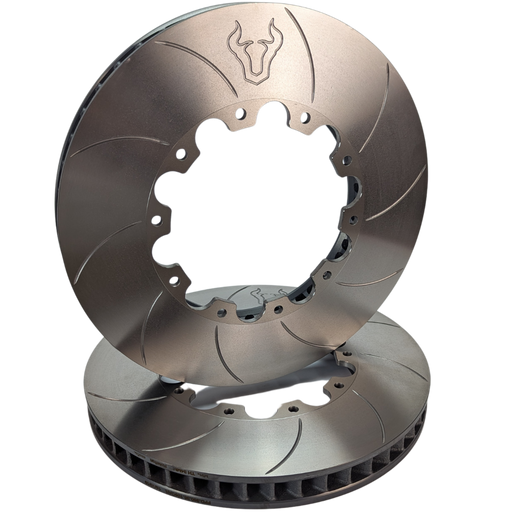 Forza Slotted Flat Discs 360x36mm replacement rings for Brembo 09.9764.23 (Pair)