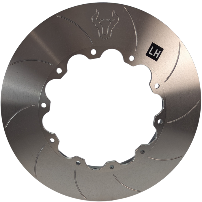 Forza Slotted Flat Discs 390x32.8mm direct replacement for Brembo 09.B386.13 (Pair)