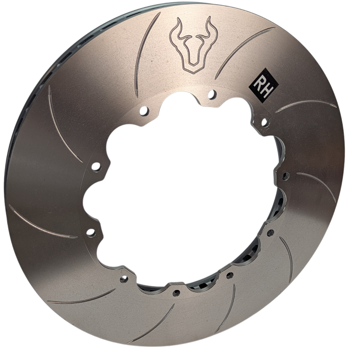 Forza Slotted Flat Discs 390x32.8mm direct replacement for Brembo 09.B386.13 (Pair)