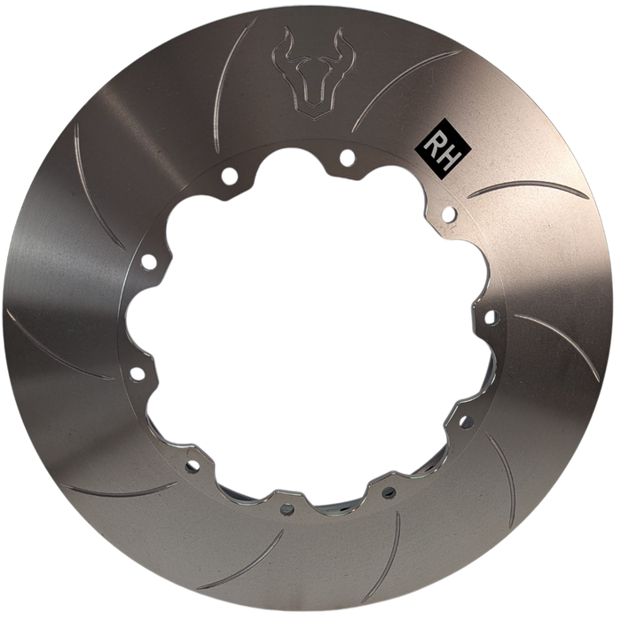 Forza Slotted Flat Discs 390x32.8mm direct replacement for Brembo 09.B386.13 (Pair)