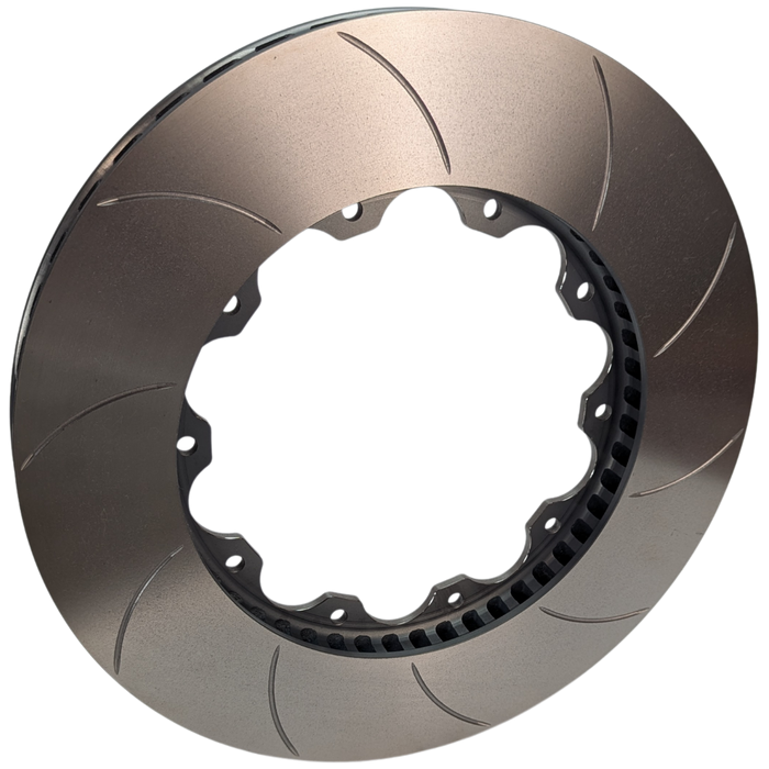 Forza Slotted Flat Discs 390x32.8mm direct replacement for Brembo 09.B386.13 (Pair)